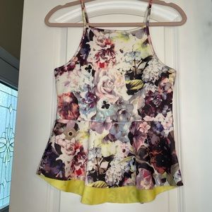 Material Girl Peplum shirt.